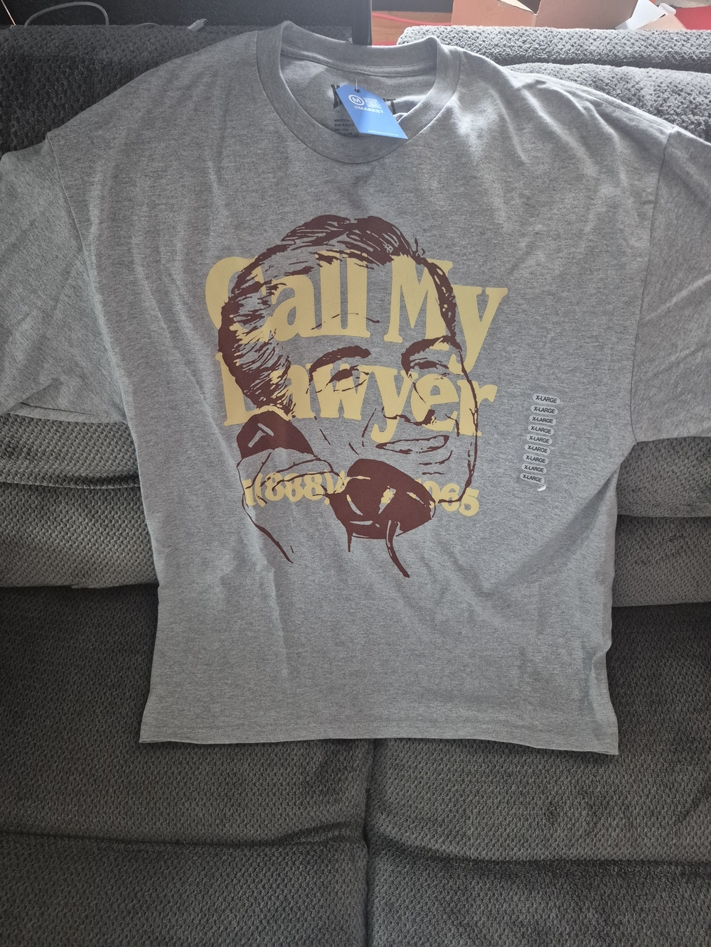 Market Call My Lawyer Graphic T-Shirt